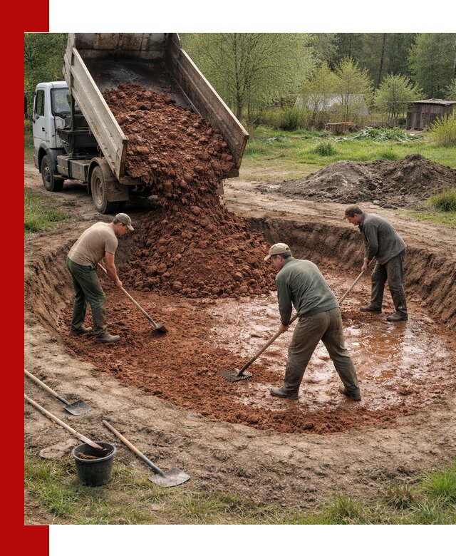 Купить качественную глину для пруда в Кумертау