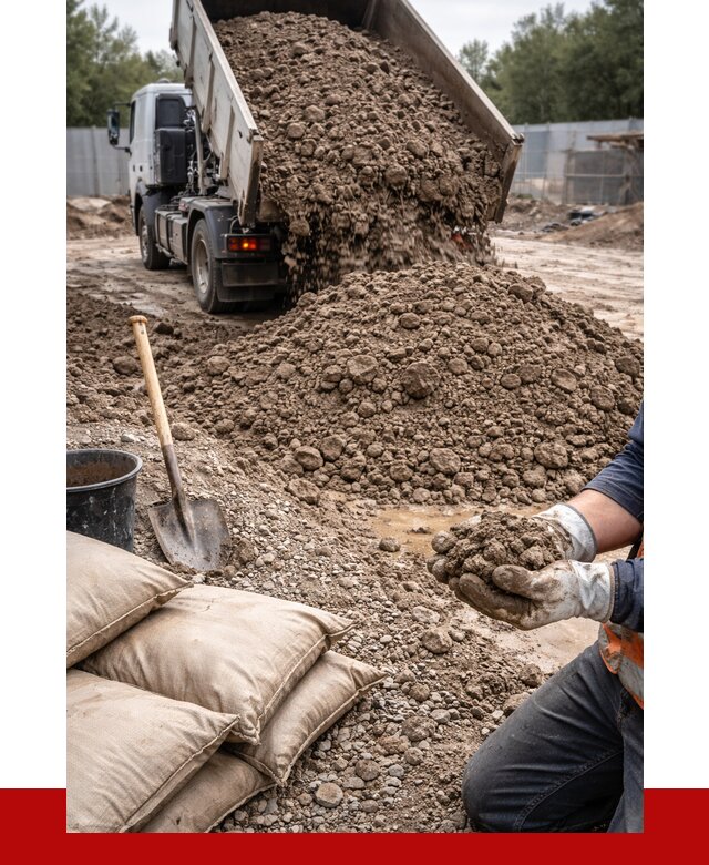 Купить глина для засыпки в Кумертау от 1225 р. за куб | ПРОНЕРУДКра