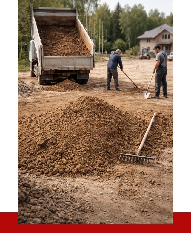 Суглинок для планировки в Кумертау с доставкой от 4288 р. | ПРОНЕРУДКра