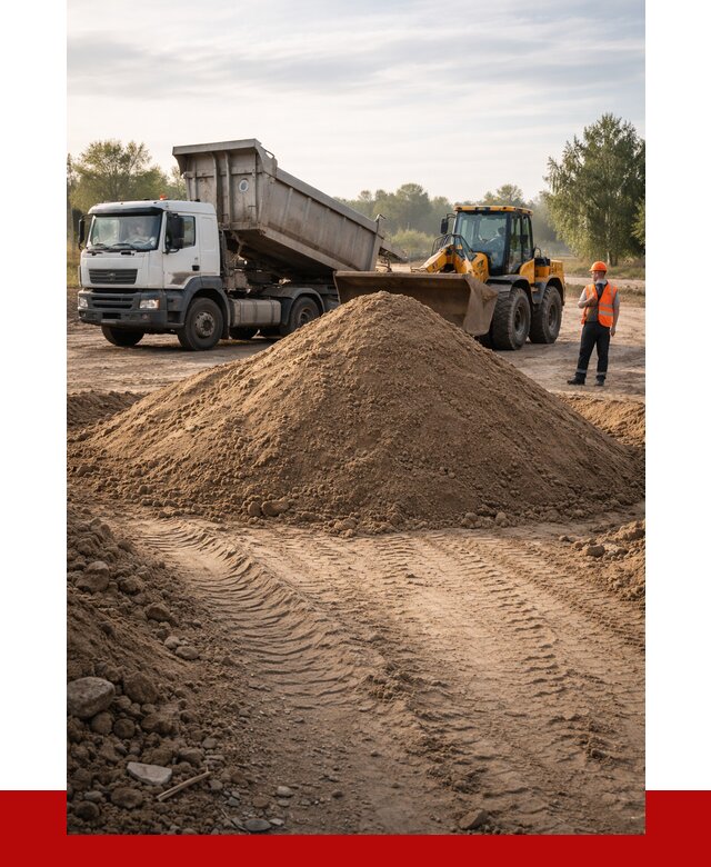 Купить песчаный грунт с доставкой в Кумертау от 4288 р. | ПРОНЕРУДКра