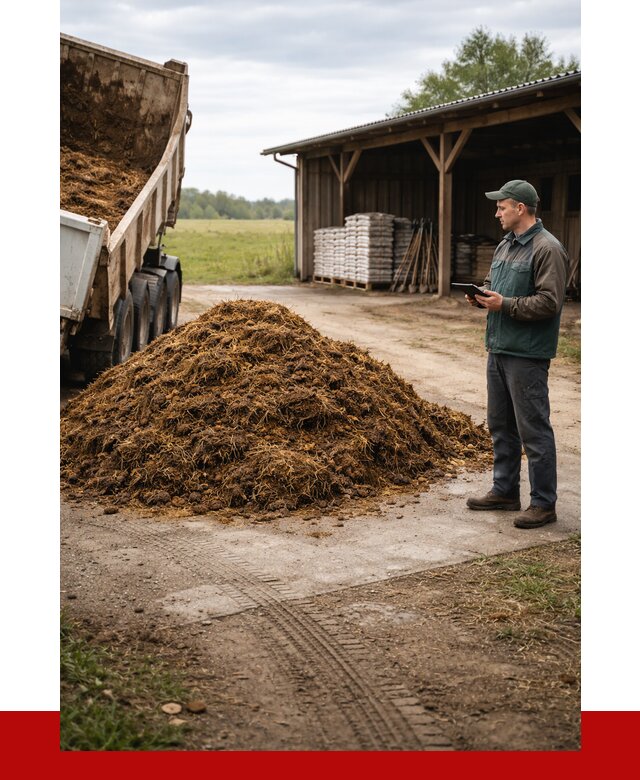 Купить навоз с доставкой в Кумертау от 1225 р. за куб | ПРОНЕРУДКра