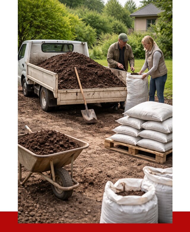 Перегной в мешках с доставкой в Кумертау от 2246 р. | ПРОНЕРУДКра
