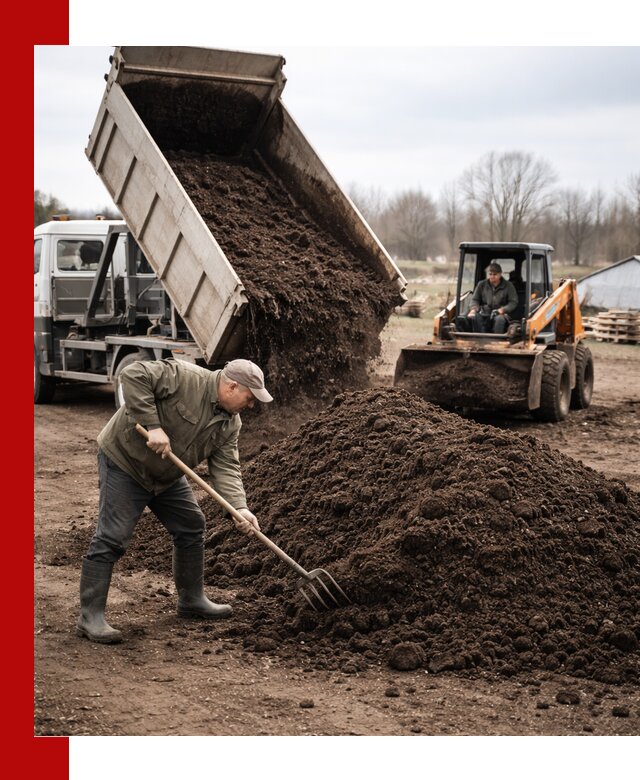 Доставка и продажа перегноя в Кумертау быстро и дешево