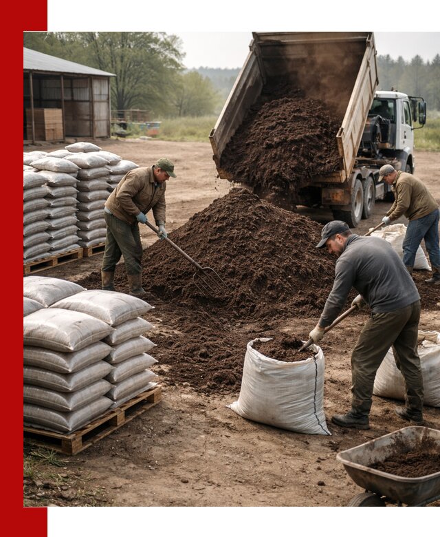 Доставка компоста оптом и в розницу в Кумертау