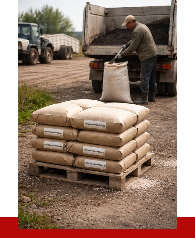 Купить нитроаммофоска в Кумертау от 4288 р. за куб | ПРОНЕРУДКра