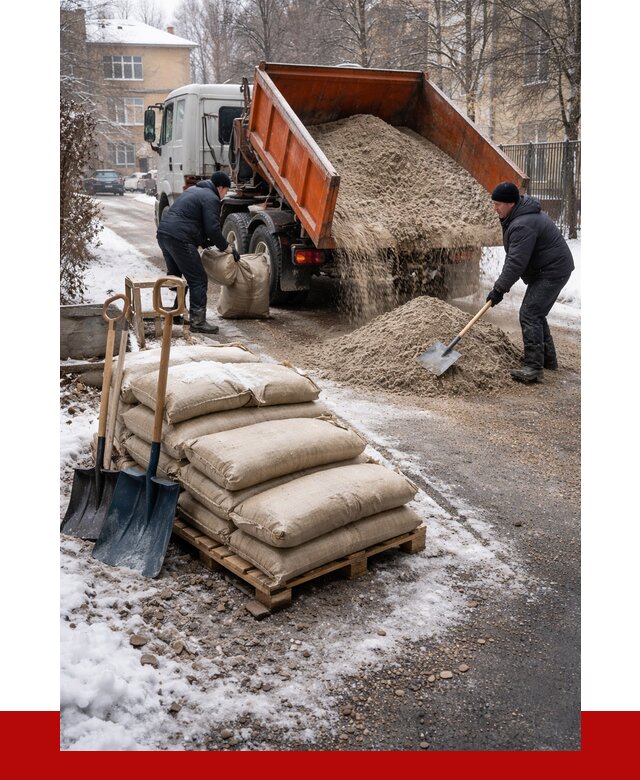 Противогололедные материалы оптом в Кумертау от 4288 р. | ПРОНЕРУДКра