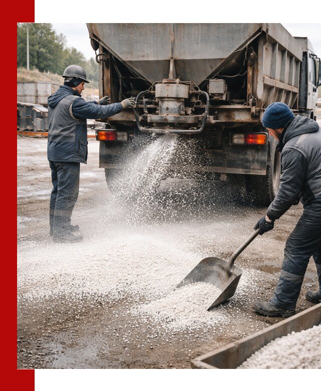 Доставка и продажа хлористого кальция в Кумертау