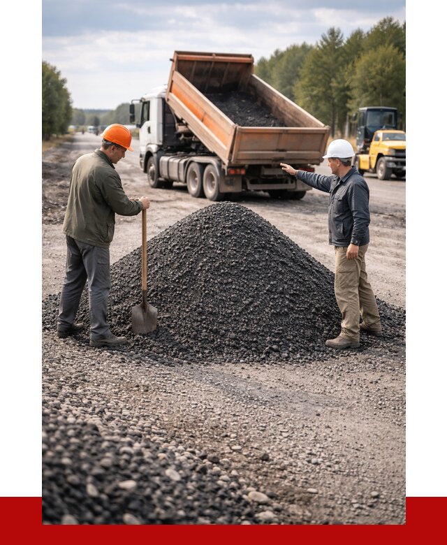 Купить асфальтовую крошку для дорог в Кумертау от 4288 р. | ПРОНЕРУДКра