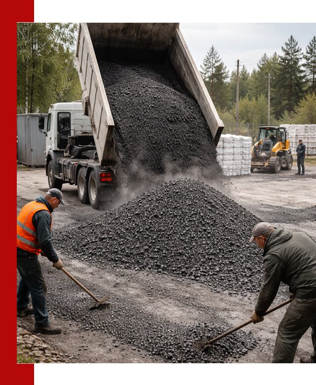 Доставка и продажа асфальтного гранулята в Кумертау