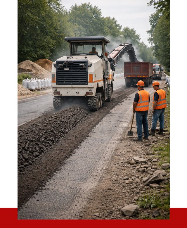 Фрезерованный асфальт в Кумертау от 2246 р./куб. | ПРОНЕРУДКра
