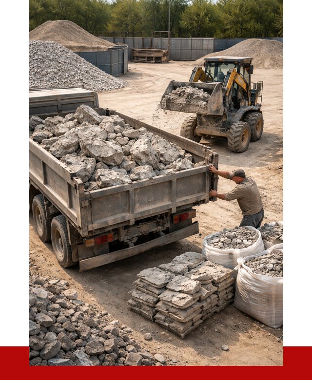 Купить бой бетона с доставкой в Кумертау от 4900 р. | ПРОНЕРУДКра