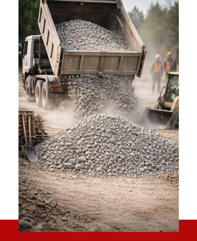Купить дробленый бетон в Кумертау от 1736 р./куб | ПРОНЕРУДКра