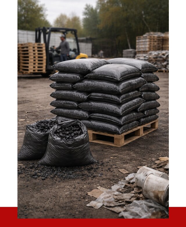 Купить уголь в мешках с доставкой в Кумертау от 7657 р. | ПРОНЕРУДКра