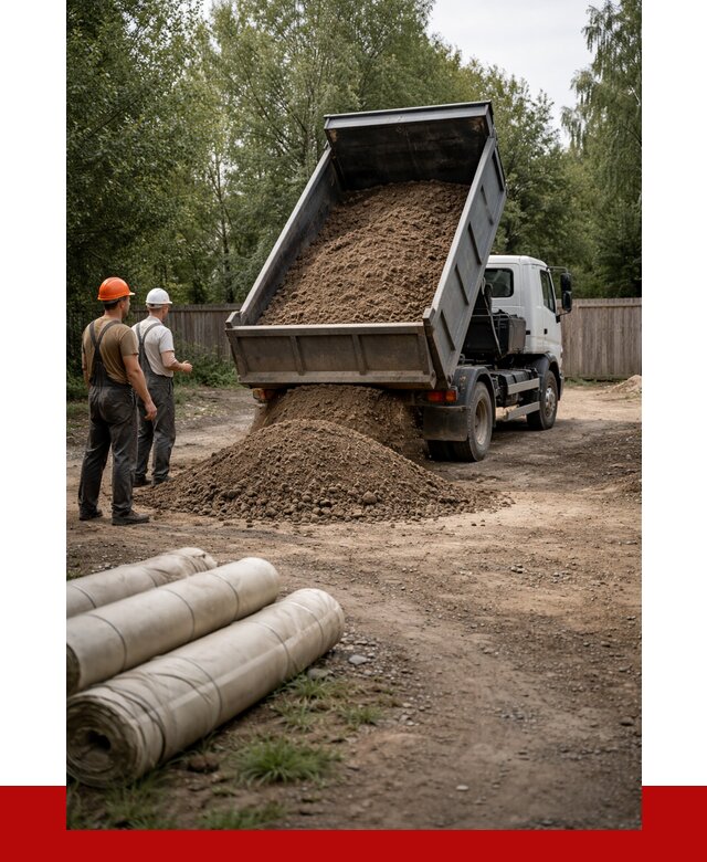 Доставка сыпучих материалов самосвалом в Кумертау от 4288 р. | ПРОНЕРУДКра