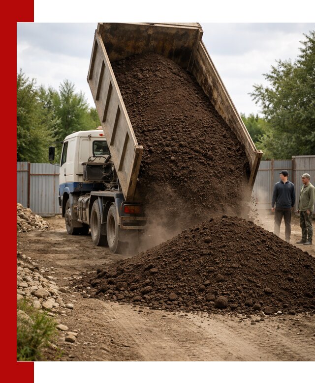 Доставка самосвалом 10 кубов в Кумертау быстро и надёжно