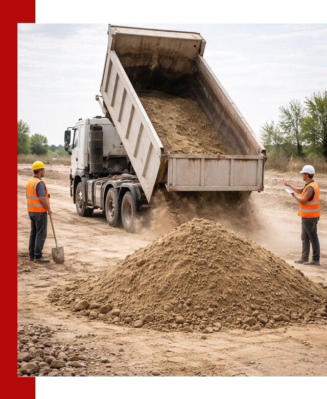 Доставка самосвалом 15 кубов в Кумертау за город и по городу