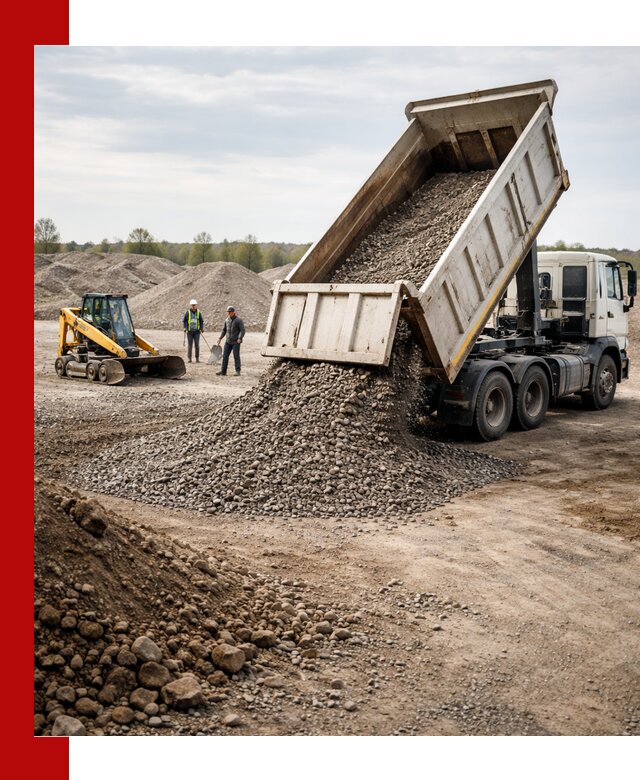 Доставка самосвалом 25 м³ в Кумертау быстро и надежно