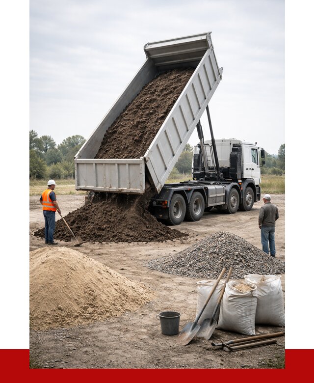 Доставка самосвалом 30 кубов в Кумертау от 8678 р. | ПРОНЕРУДКра