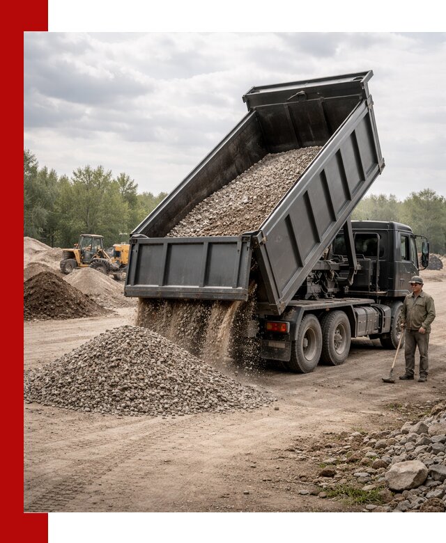 Доставка самосвалом 30 м3 по выгодным ценам в Кумертау