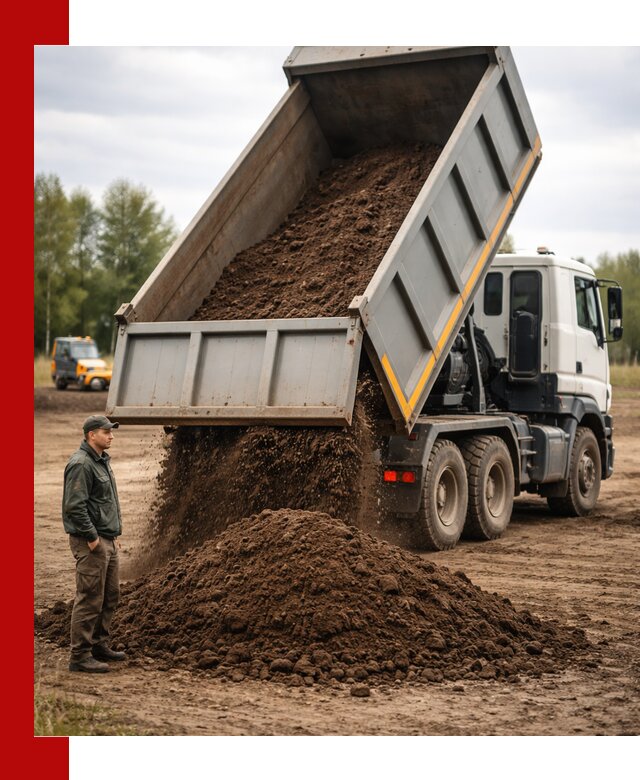 Аренда самосвала с водителем в Кумертау для сыпучих грузов и навоза