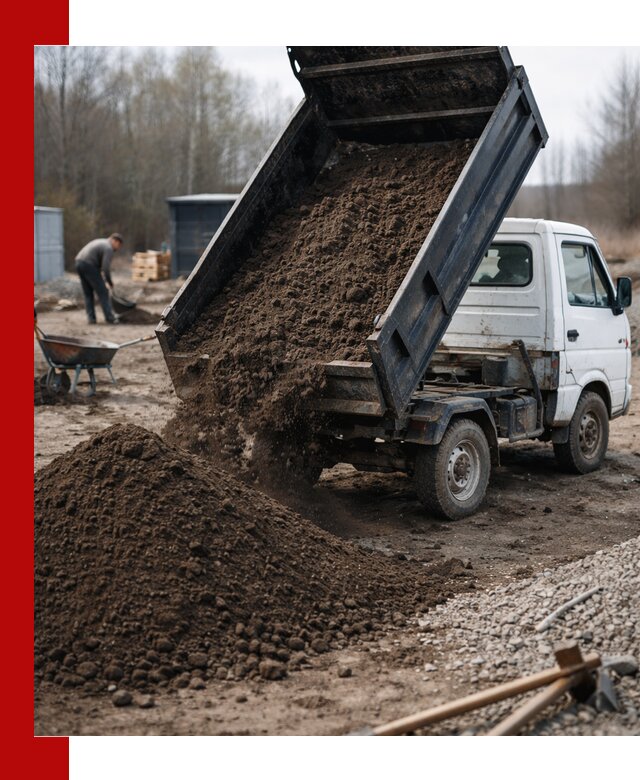 Аренда минисамосвала в Кумертау для доставки сыпучих материалов