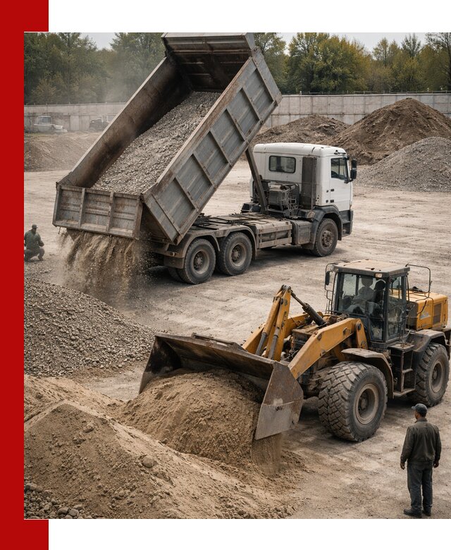 Перевозка сыпучих грузов самосвалами и бортовыми в Кумертау