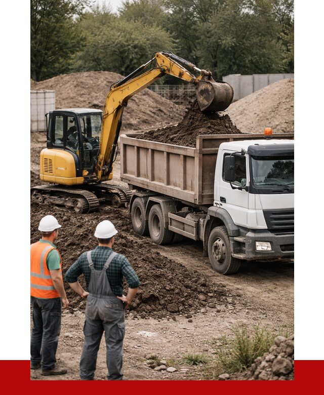 Вывоз грунта в Кумертау от 4594 р. самосвалом | ПРОНЕРУДКра