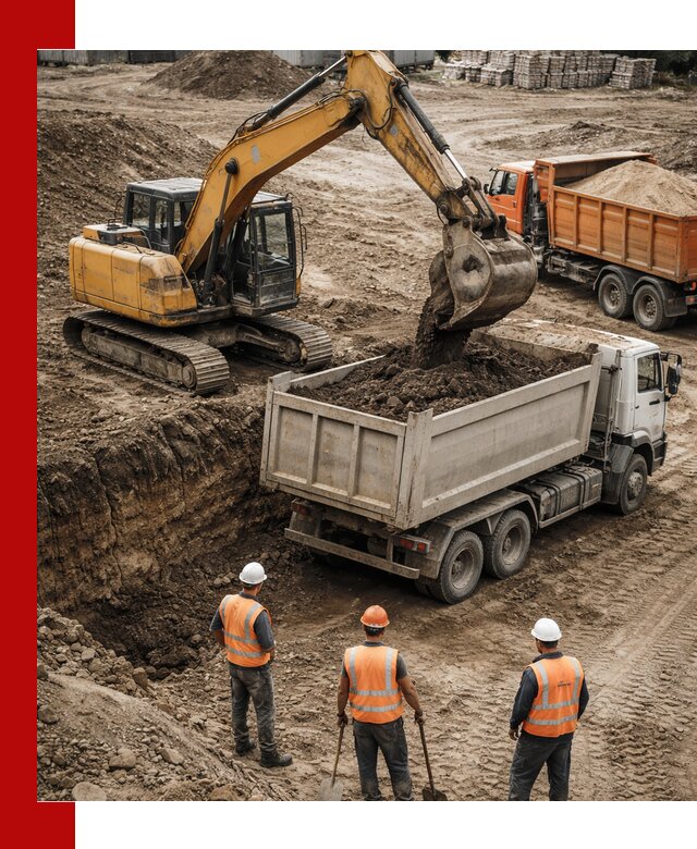 Разработка грунта для строительства и благоустройства в Кумертау